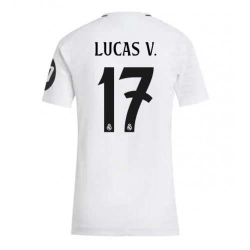 Real Madrid Lucas Vazquez #17 Domaci Dres za Ženska 2024-25 Kratak Rukav